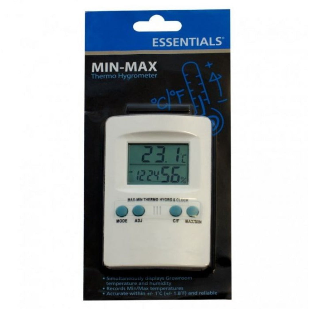 Essentials Digital Min-Max Thermo Hygrometer