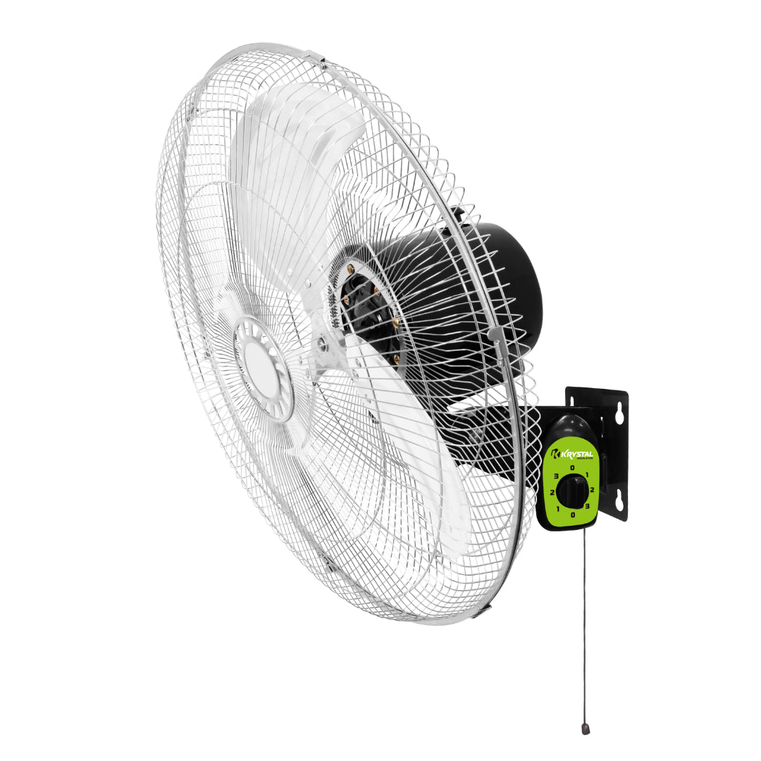 Krystal 18" Metal Wall Fan 3 Speed