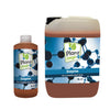 Two bottles of Plant Magic Enzyme, one large and one small, with labels indicating the product is an enzyme for a healthy root zone.