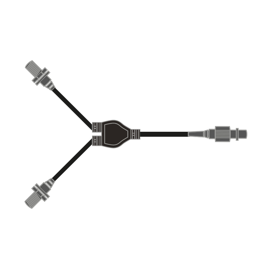 GAS Splitter Cable & 5m Male to Male Cable (1)