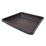 Square Saucer - Black 21cm(2)
