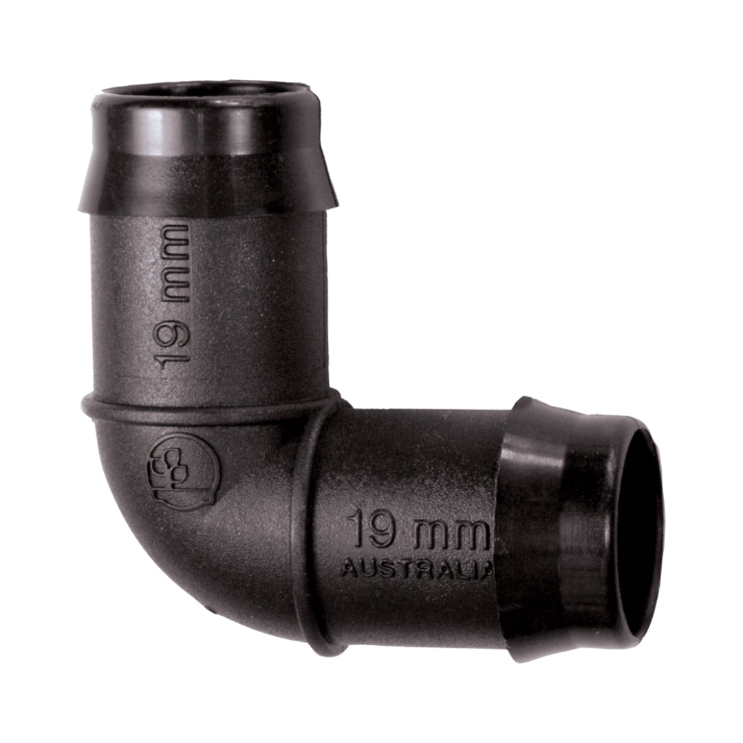 19mm Standard Barb Elbow Single