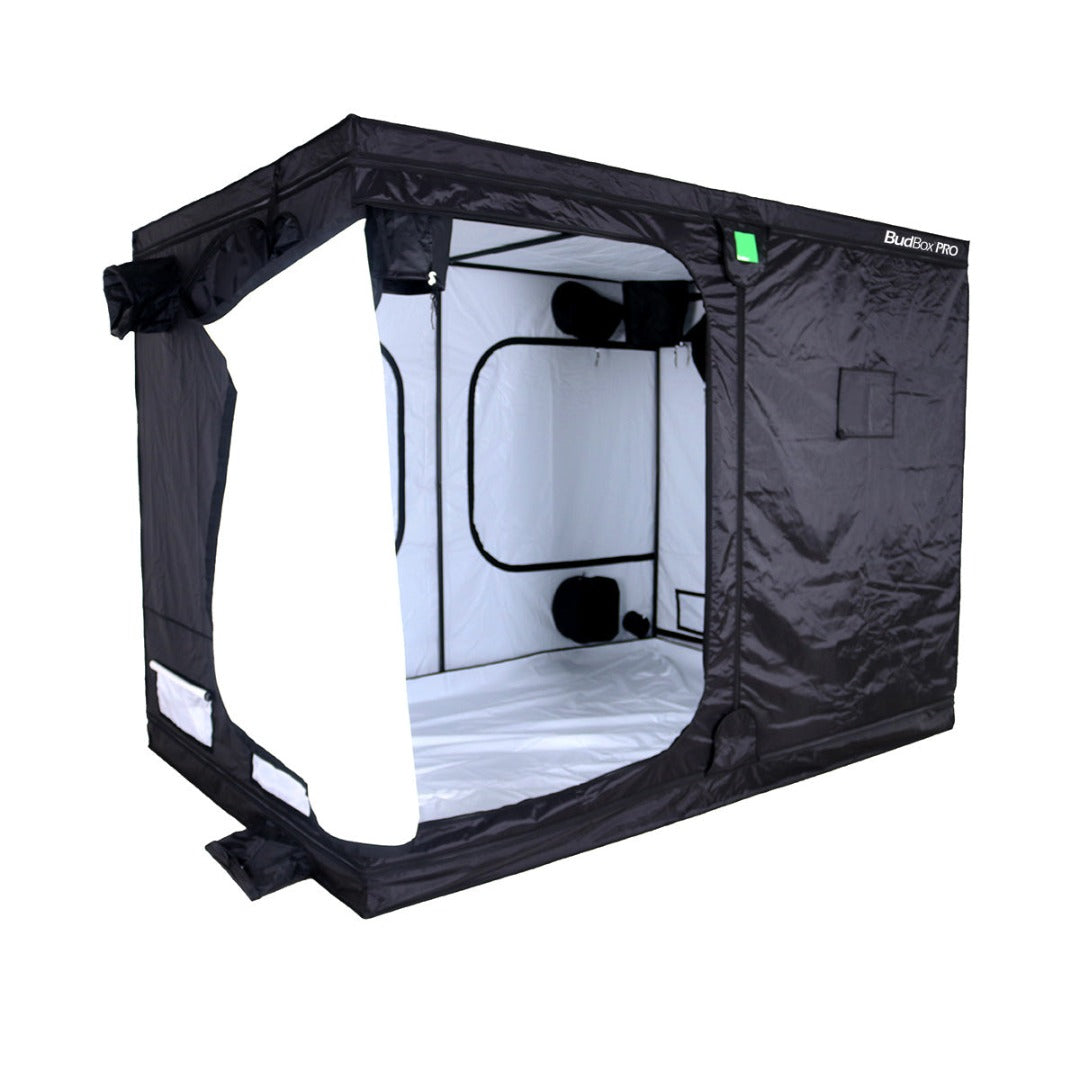 BudBox Pro Tent 360x240x220 Titan 2 Tall White Go Green Hydro