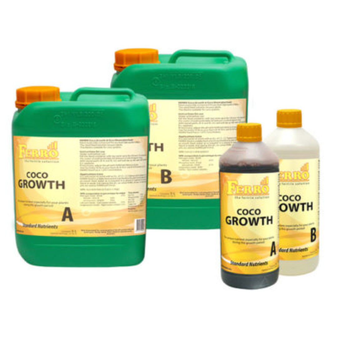 Ferro Coco Grow A_B Set 1Ltr Standard Go Green Hydro