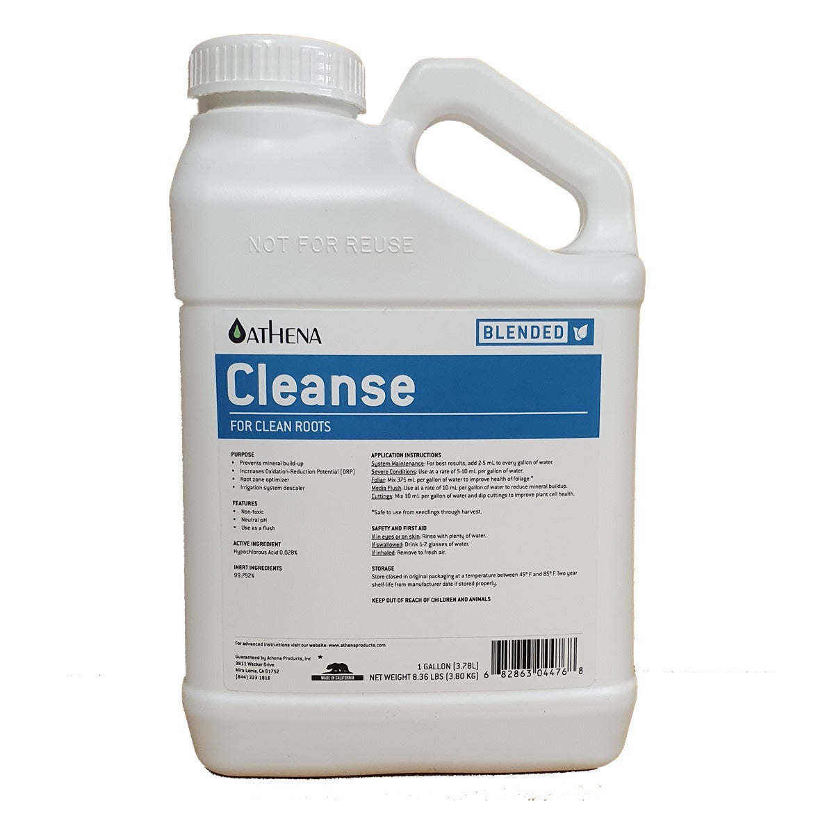 Athena Cleanse 3.8L